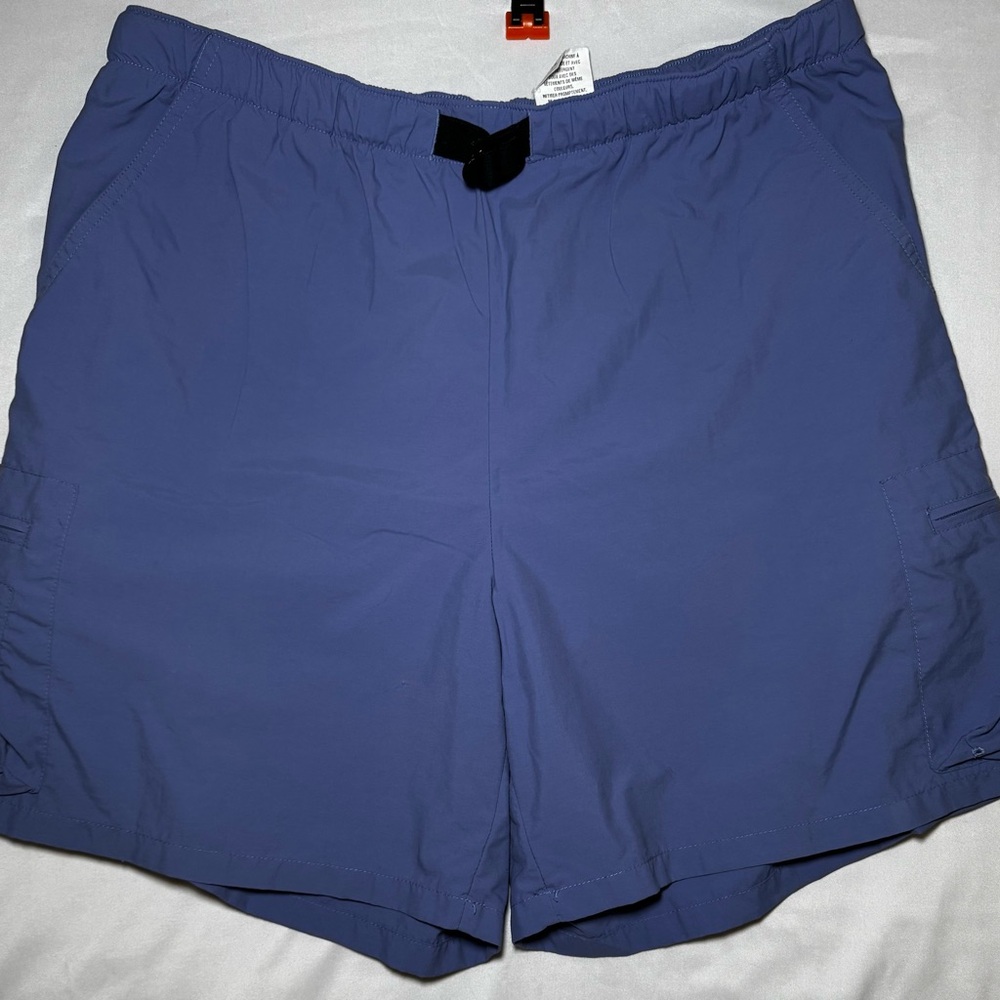 Columbia Women's Blue Elastic Waist Shorts